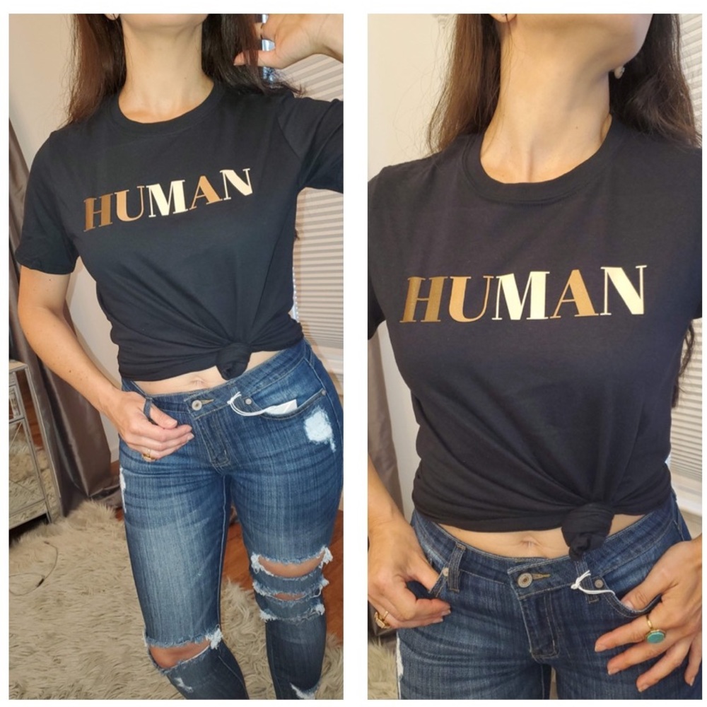 ❤️SALE❤️ HUMAN graphic tee - Picture 9 of 9